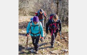 Montée sur le Pech Aladret