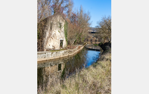 Canal de l'écluse d'Arcambal 