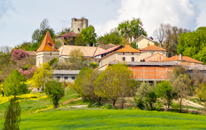 Ancienne voie ferrée: vue sur Beaucaire