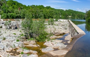 Musée du Saut du Tarn: barrage du Saut