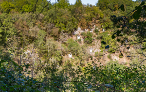 Chemin de croix à Notre Dame de Livron.