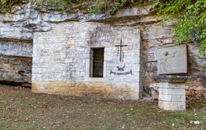 Site d'un ermitage dans la descente