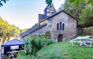 Arrivée à Notre Dame de Livron