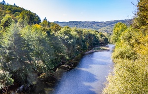 L’Aveyron vu du Roc du Pont 