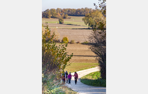 Chemin de Rigue Rouge, descente vers La Briguerie