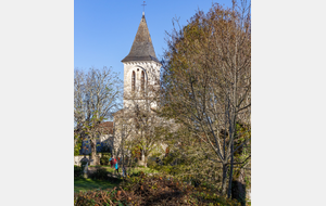Rouillac et son église Saint Pierre halte sur la Via Podiensis