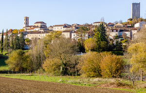 GR 65 au pied de Montcuq