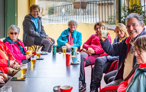 Pot de fin de randonnée à Venerque (31)