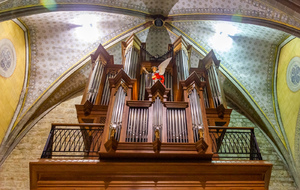 Laroque d'Olmes: Orgue de l'église du Saint Sacrement (ou du Castella)