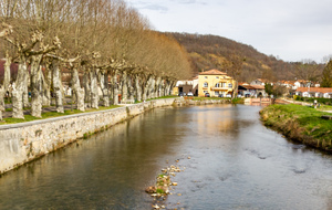 L 'Hers Vif dans La Bastide sur l'Hers