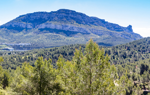 Mont Puget et la Grande Candelle (à droite)