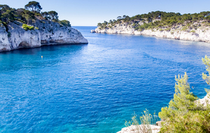 Sortie ou entrée!  de la calanque de Port Miou