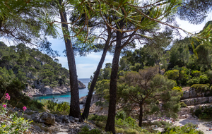 Départ de la calanque de Port Pin