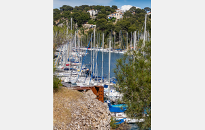 Le port de la calanque de Port Miou