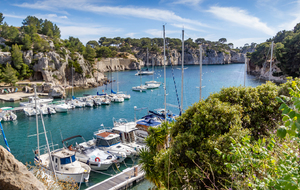 Le port de la calanque de Port Miou