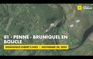 81 - Penne - Bruniquel en boucle
