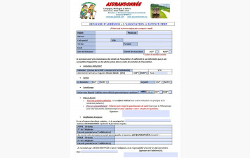 RENOUVELLEMENT DES ADHÉSIONS 2026-2027