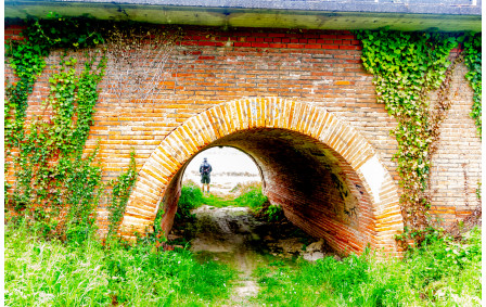 Passage sous la ligne de chemin de fer