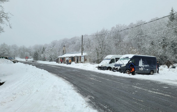 15 - Week-end raquettes dans l'Aubrac (rando à Saint-Urcize)